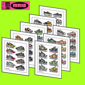 Sneaker系列裝飾畫 ANGRY Artworks 鞋狗天堂2025 母親節 母親節
