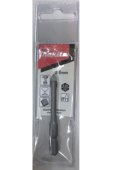 牧田 MAKITA 玻璃鑽頭 D-31435 六角柄 鑽尾 6*65mm 快速接頭 玻璃 鑽頭 磁磚