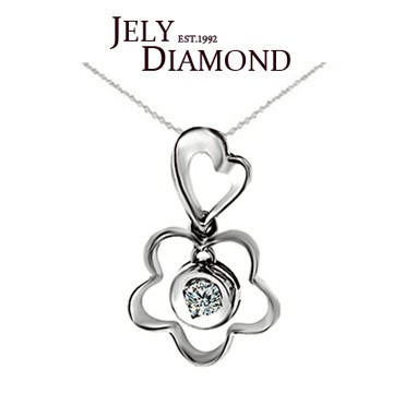 【JELY】冬日漫舞10分美鑽墜鍊