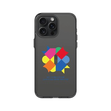 iPhone 15 Pro Max Clear 酷墨灰 - PRIDE 2024: Love in All Forms - 我很美，送朵花給自己吧