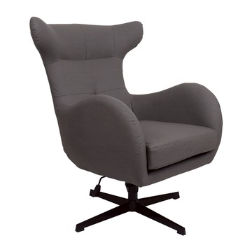 艾瑞克高背旋轉主人椅-多色可選鋼鐵灰