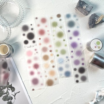 圓形腮紅遮蔽膠帶