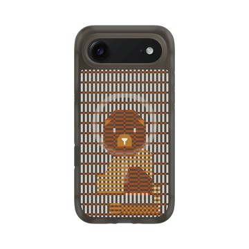 iPhone Air AirX 本質黑 - The Wildlife Collection 動物野境系列 - 亞洲獅 - 線條版