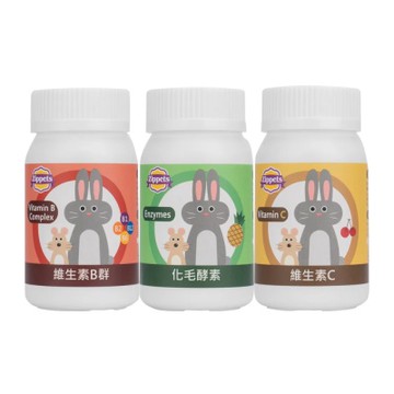 Zippets吉沛思【2入組】小動物營養品40錠 (購買第二件贈送寵物玩具x1包)