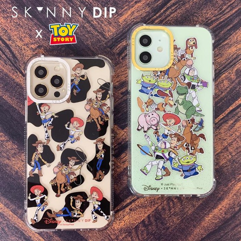 iPhone13 スマホケース ディズニー トイストーリー x SKINNYDIP クリア