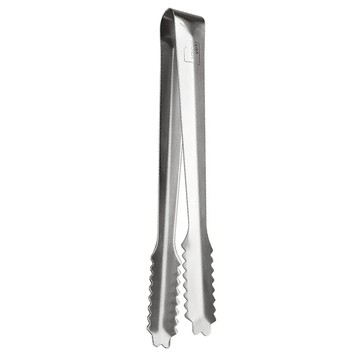 vacu vin 304不鏽鋼材質 18cm  1支  鋸齒冰塊夾 銀色