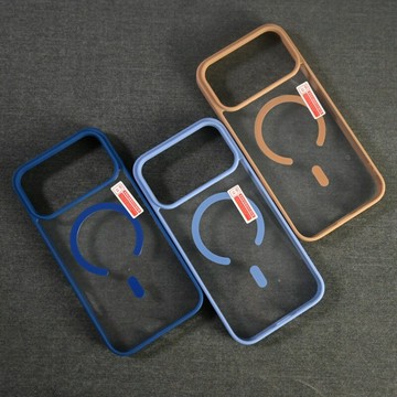 適用于iPhone17系列防指紋手機殼亞克力iPhone16保護殼11種顏色