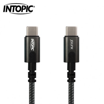 【INTOPIC 廣鼎】雙TYPE-C PD極速充電傳輸長線 CB-CTC-L25