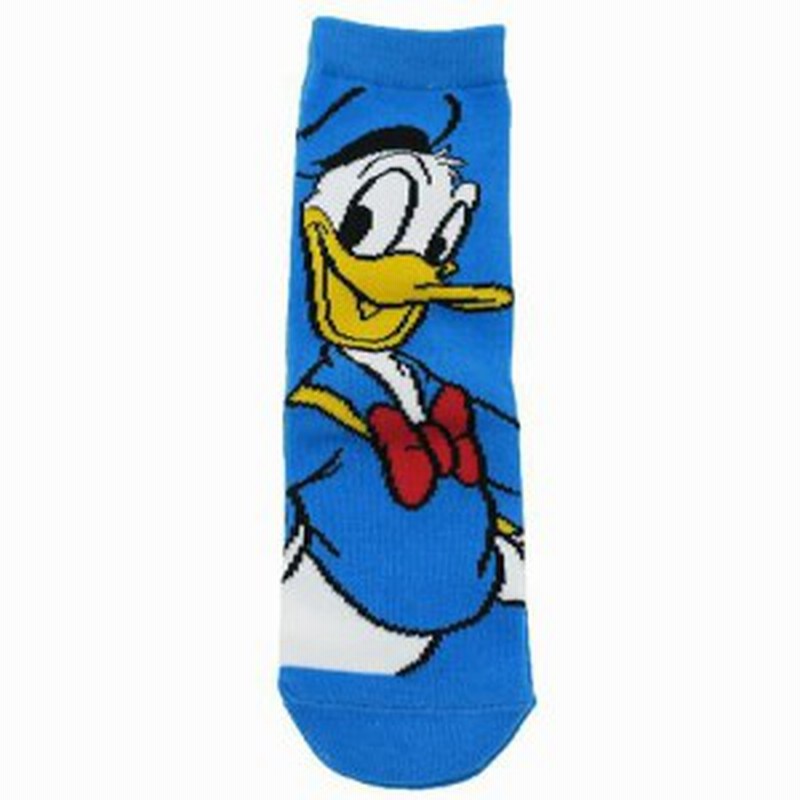 ドナルドダック 子供用 靴下 クルーソックス アップ Bl ディズニー キャラクターグッズ メール便可 通販 Lineポイント最大1 0 Get Lineショッピング