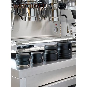 watchget針式布粉器咖啡重力彈簧壓粉手柄支架粉塊打散針可調節①
