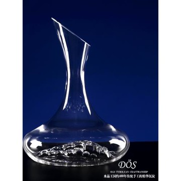 福絡依德奧地利DÖS水晶醒酒器紅酒分酒器手工吹制葡萄底造型2L