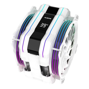 ALSEYE奧斯艾M120D臺式電腦6熱管炫彩CPU散熱器風冷靜音13代ARGB【北歐家居生活】