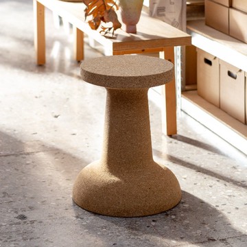 ESAILA | PUSHPIN Adult | 台灣 | 兩用軟木凳 邊桌 - 黑色