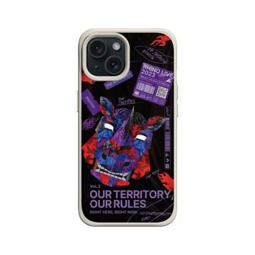 iPhone 15 SolidX 貝殼灰 - RHINO LIVE - 第 2 輯：在我地盤這