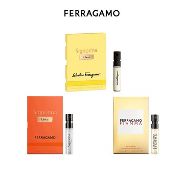 【FERRAGAMO】女香針管3入組(熾烈之光/橙光伊人/晨光綻放)