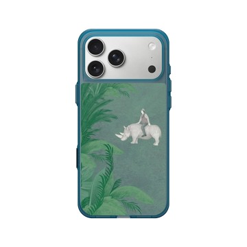 iPhone 17 Pro Max Clear (相機按鈕) 夜幕藍 - 欣蒂小姐 Miss Cyndi - 騎士