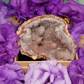 【土桑展精選寶物】鐘乳石英晶洞 Stalatitics Quartz 10號 ~摩洛哥 ~療癒大師