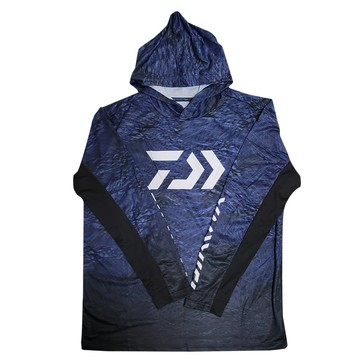 DAIWA 大和 長袖帽T ST-30022  XL  DARK NAVY