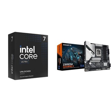 Intel 〈鈔省價〉Core U7 265KF+技嘉 Z890M GAMING X D5 MATX主機板