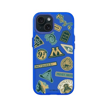 iPhone 15 Clear 激光藍 - 哈利波特 Harry Potter - Sticker-Wizarding World