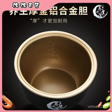 🔥臺灣出貨快🔥電飯煲內膽 加厚球釜先科長虹美菱新飛小霸王通用內鍋不粘鍋心