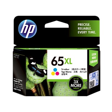 hp 惠普 原廠墨水 65XL N9K03AA  彩色  1個
