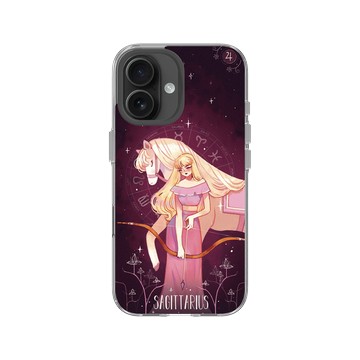 iPhone 16 Clear Case（相機按鈕） 透明 - Ludmilacerafoce - 射手座