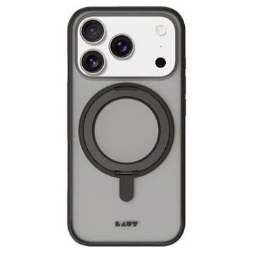 LAUT 萊德 iPhone 17 Pro 磁吸360支架簡約耐衝擊保護殼  霧黑