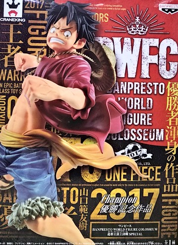 台灣代理版 BWFC 世界大賽 造形王 頂上決戰 特別版 SPECIAL 草帽 魯夫 海賊王 公仔 優勝紀念作品