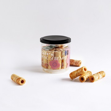 CAFE!N 頂級手作法國奶油蛋捲｜法國手工奶油口味 (單罐)