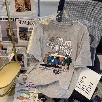 [韓國K.W.]韓國專櫃優雅極簡美式棉上衣(小香風/棉麻/亞麻/輕薄)