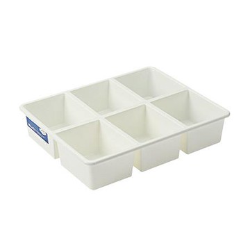 KEYWAY你可6格收納盒/TLR106/白