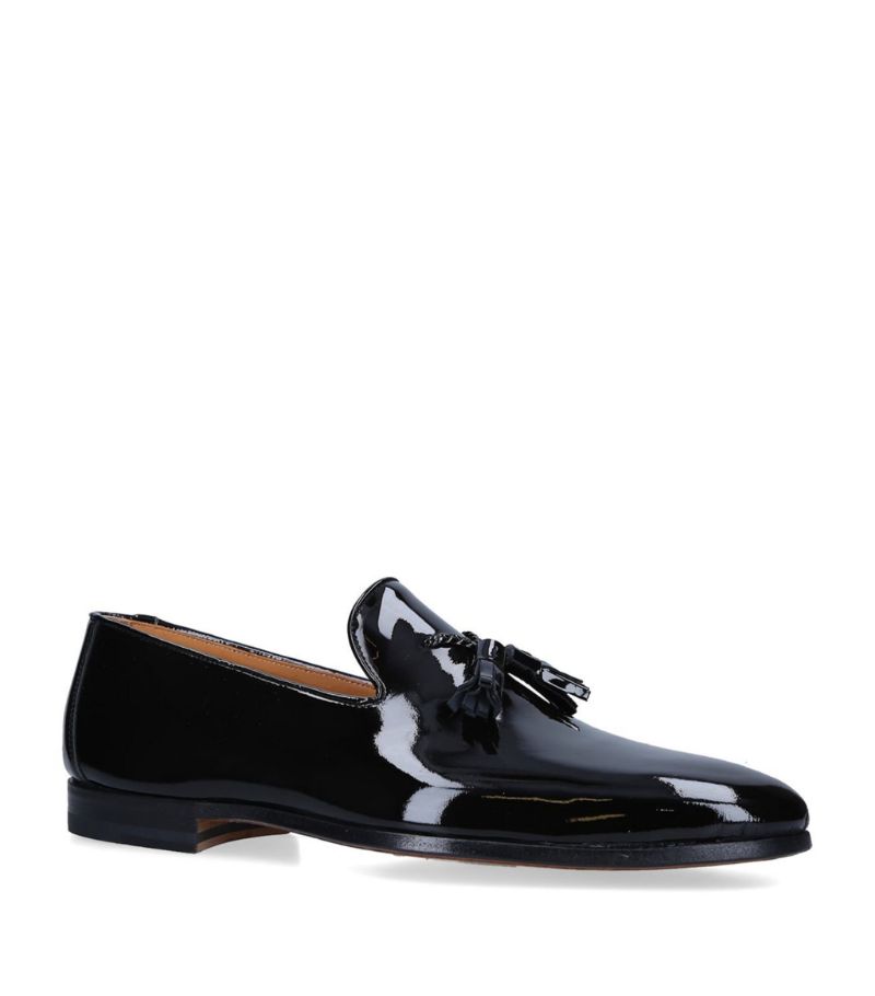 Magnanni Patent Tassel Loafers