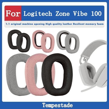 適用於 for  Logitech Zone Vibe 100/125/G435 耳罩 耳墊 耳機套 頭戴式耳機保護套