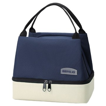 [福利商品]3-7_brivilas-多巴胺色系雙層加厚保溫保冷大容量手提便當包-20-x-14-x-20cm-藏青