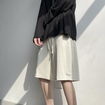 冰絲短褲男夏季薄款透氣速干五分褲直筒寬松運動褲美式籃球褲中褲