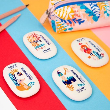 MILAN橢圓橡皮擦1416_故事森林(隨機出貨)