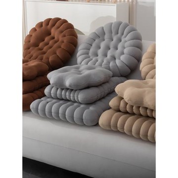 可愛餅干坐墊加厚毛絨辦公室餐椅久坐地上屁墊榻榻米蒲團教室墊子