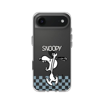 iPhone Air Clear Case（相機按鈕） 透明 - 史努比 Snoopy - 吶喊