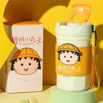 杯具熊咖啡杯百事聯名保溫杯高顏值水杯陶瓷內膽杯子新款車載隨行