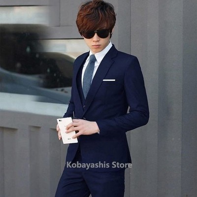 2点セット 結婚式 ジャケット パンツ カジュアル メンズスーツ 無地 成人式 紳士服 冠婚葬祭 フォーマルスーツ ビジネス Ol 通勤 スーツセット 通販 Lineポイント最大get Lineショッピング