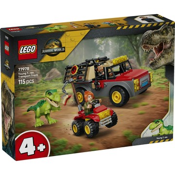 LEGO 侏羅紀世界系列 77978 小暴龍運輸車(恐龍 創意遊戲 禮物 兒童玩具)