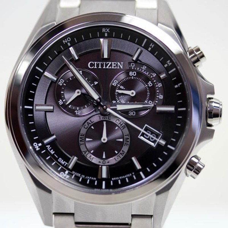 海外花系 CITIZEN ECO DRIVE ATTESAアテッサE610-S104203 - 通販 - www