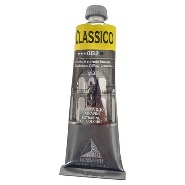 MaIMeRI 美利 經典油畫顏料 #082 CADMIUM YELLOW LEMON鎘檸檬黃  60ml  1色