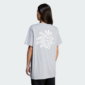 【adidas 愛迪達】 TREFOIL SERIES FOREVER ORIGINALS 短袖上衣 T恤 女 - Originals JN6693