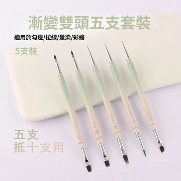 🥇隔日達出💎遮瑕刷漸變珠光系列雙頭畫淚溝無刷痕可替換筆頭格紋筆圓頭升級款