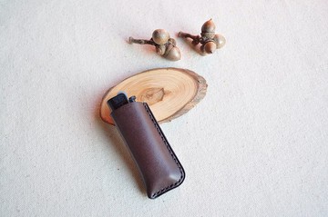 打火機皮套-焦茶
