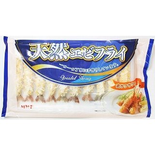 [冷凍] 天然エビフライ 10尾入 375g