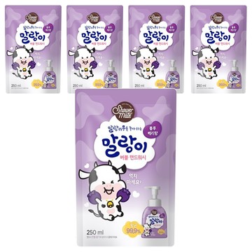 Shower mate 泡泡洗手慕斯補充包 藍莓香 250ml  5包