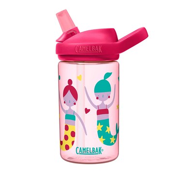 《CamelBak》400ml eddy+ kids兒童吸管運動水瓶RENEW  娃娃美人魚